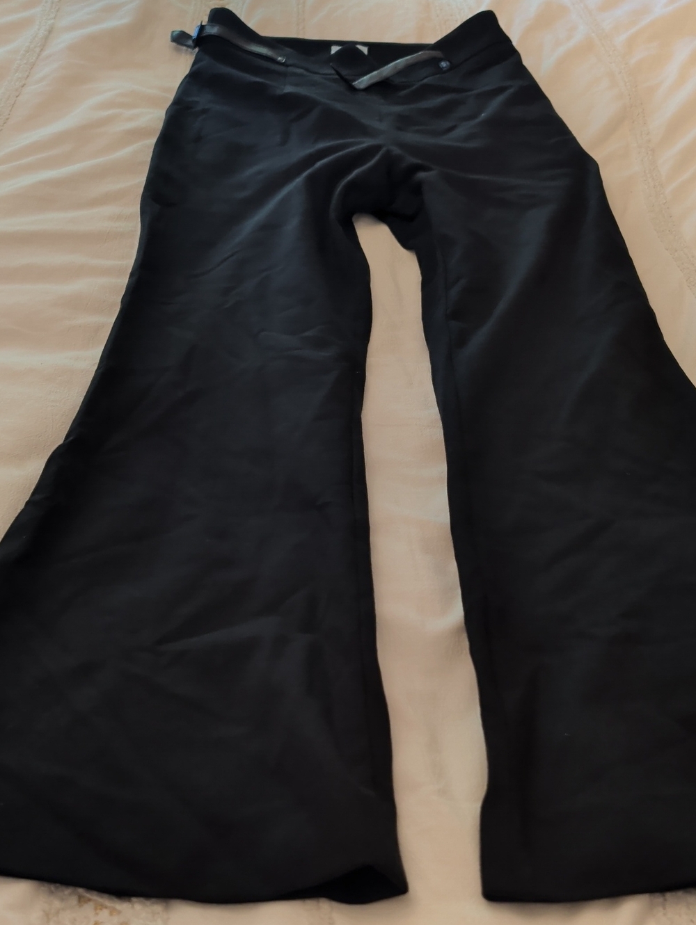 Tracy Reese Black Wide-Leg Pants